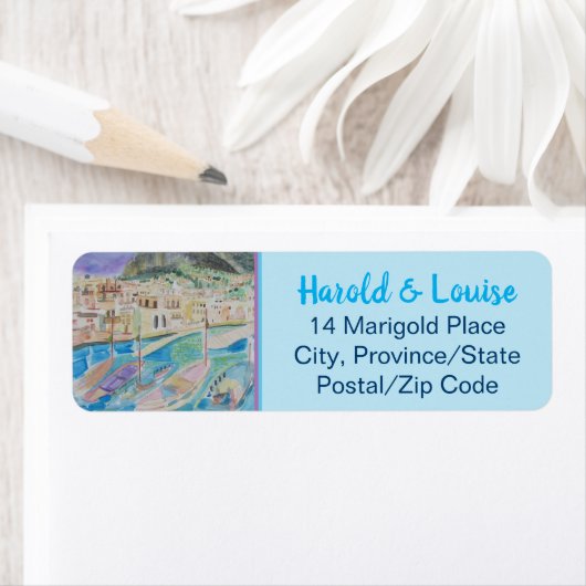 Italien Anschrift Labels (Insitu)