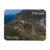Italien - Äolische Inseln - Filicudi - Magnet (Horizontal)