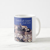 Italien - Äolische Inseln - Lipari - Schloss - Kaffeetasse (VorderseiteRechts)