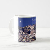 Italien - Äolische Inseln - Lipari - Schloss - Kaffeetasse (Vorderseite Links)