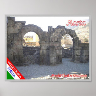 Italien - Aostatal - Aostatal - Arches - Poster