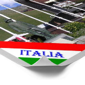 Italien - Aostatal - Breuil-Cervinia - Poster (Ecke)