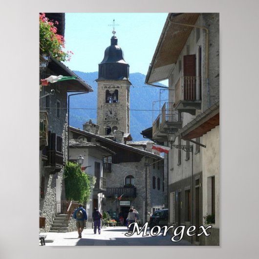 Italien - Aostatal - Morgex - Poster (Vorne)