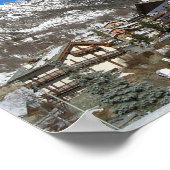 Italien - Aostatal - Oyace - Poster (Ecke)