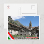 Italien - Aostatal - Valgrisenche - Postkarte (Vorne/Hinten)