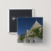 Italien, Apulien, Alberobello, Terra dei Trulli, 2 Button (Vorne & Hinten)