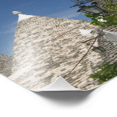 Italien, Apulien, Alberobello, Terra dei Trulli, 2 Fotodruck (Ecke)