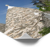 Italien, Apulien, Alberobello, Terra dei Trulli, 2 Poster (Ecke)