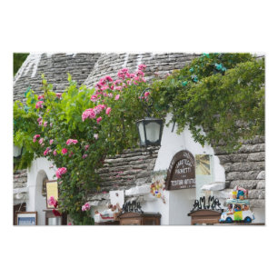 Italien, Apulien, Alberobello, Terra dei Trulli, Fotodruck