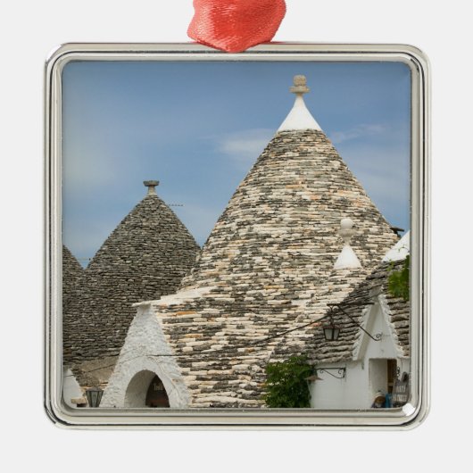 Italien, Apulien, Alberobello, Terra dei Trulli, Ornament Aus Metall (Vorne)