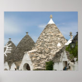 Italien, Apulien, Alberobello, Terra dei Trulli, Poster (Vorne)