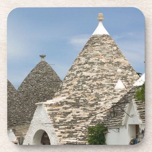 Italien, Apulien, Alberobello, Terra dei Trulli, Untersetzer (Vorderseite)