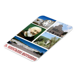 Italien - Apulien - Foggia - S.G.Rotondo - Mosaik  Magnet