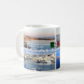 Italien - Apulien - Gallipoli - Salento - Kaffeetasse (Vorderseite Links)