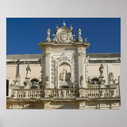 Italien, Apulien, Lecce, Piazza del Duomo, Palazzo Poster (Vorne)