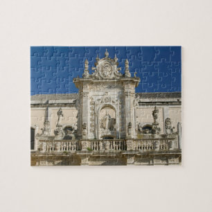 Italien, Apulien, Lecce, Piazza del Duomo, Palazzo Puzzle