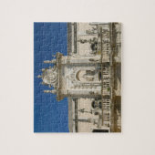 Italien, Apulien, Lecce, Piazza del Duomo, Palazzo Puzzle (Vertikal)