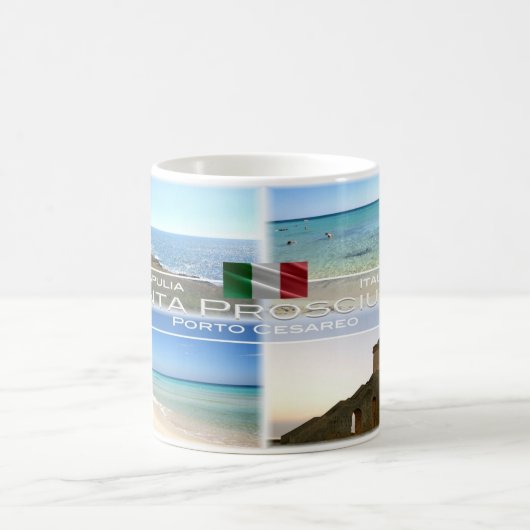 Italien - Apulien - Punta Prosciutto - Porto Cesar Kaffeetasse (Mittel)