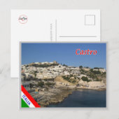 Italien - Apulien - Salento - Castro - Postkarte (Vorne/Hinten)