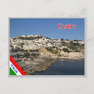 Italien - Apulien - Salento - Castro - Postkarte