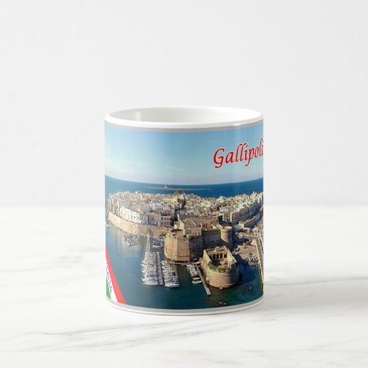 Italien - Apulien - Salento - Gallipoli Altstadt - Kaffeetasse (Mittel)
