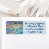 Italien Aquarelladressen-Labels (Insitu)