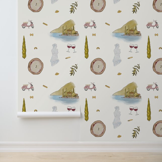 Italien Art Tapete (Anwendung)