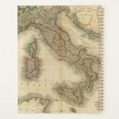 Italien Atlas Map Planer (Rückseite)