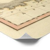 Italien Atlas Map Poster (Ecke)