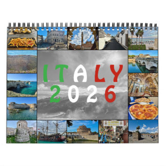 Italien aus der Luft – 2026 Drohnen-Fotokalender Kalender