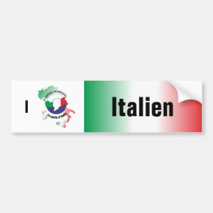 Italien - Autoaufkleber