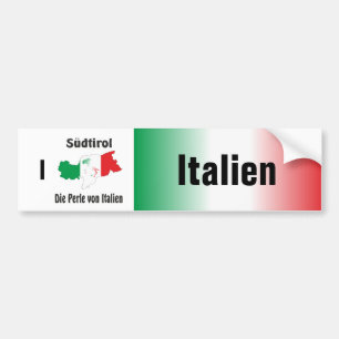 Italien - Autoaufkleber