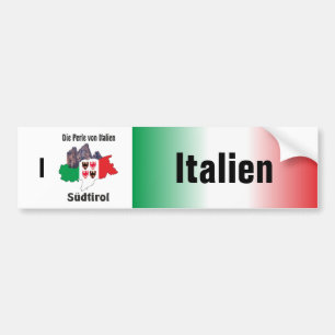 Italien - Autoaufkleber