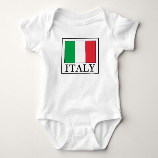 Italien Baby Strampler (Vorderseite)