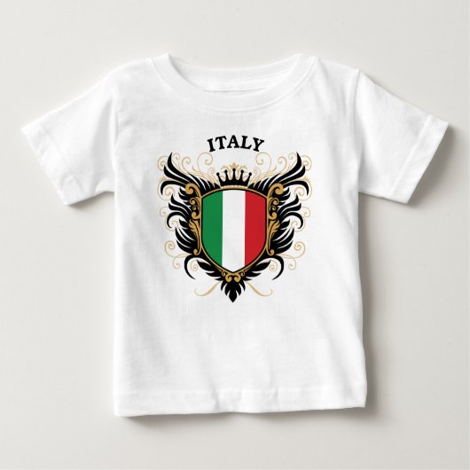 Italien Baby T-shirt (Vorderseite)