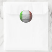 Italien Basketball Runder Aufkleber (Tasche)