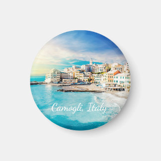 Italien Beach Ocean Landschaftliche Malerei im Mit Magnet