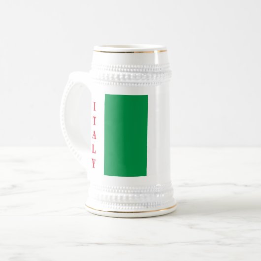 ITALIEN BIERGLAS (Vorderseite Links)