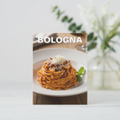 Italien Bologna Tagliatelle al ragù Postkarte (Stehend Vorderseite)