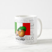 ITALIEN - Bonjurno Kaffeetasse (VorderseiteRechts)