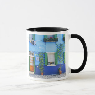 Italien, Burano. Ein farbenfrohes Haus in Burano i Tasse