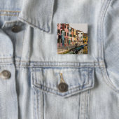 Italien, Burano. Farbige Häuser der Linie a Button (Beispiel)