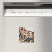 Italien, Burano Farbige Häuser der Linie a Magnet (In Situ (Geschirrspüler))