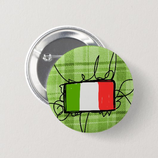 Italien Button (Vorne & Hinten)