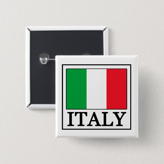 Italien Button (Vorne & Hinten)