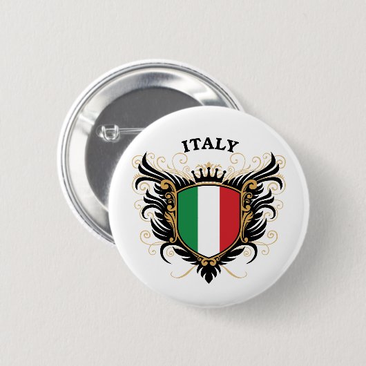 Italien Button (Vorne & Hinten)
