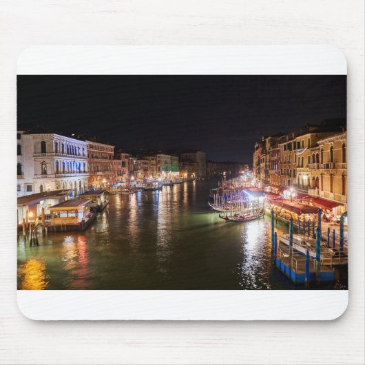 Italien - Canal Grande Venice by Night Mousepad (Vorne)