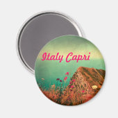 Italien Capri Magnet (Vorderseite/Rückseite)