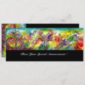 ITALIEN CARNIVAL Masquerade Ball, Tanz und Musik Ankündigung (Vorne/Hinten)