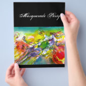 ITALIEN CARNIVAL Masquerade Ball, Tanz und Musik Flyer (Hand)